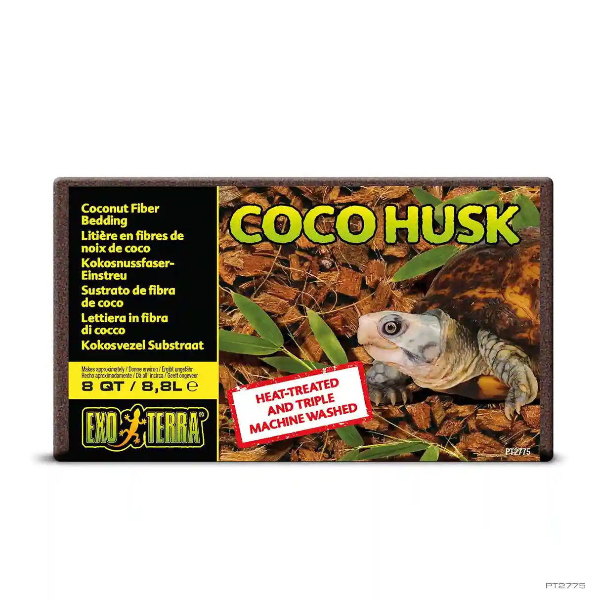Sustrato de fibra de coco comprimida Exo Terra Coco Husk - 650 g